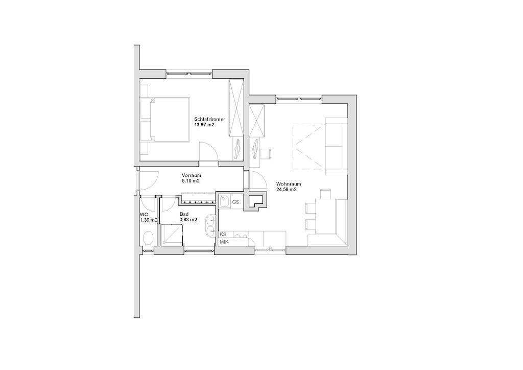 Haus Gassner Apartment Bad Hofgastein Bilik gambar
